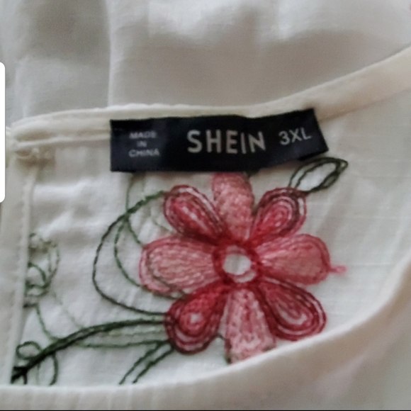 Shein boho peplum top - Picture 3 of 5